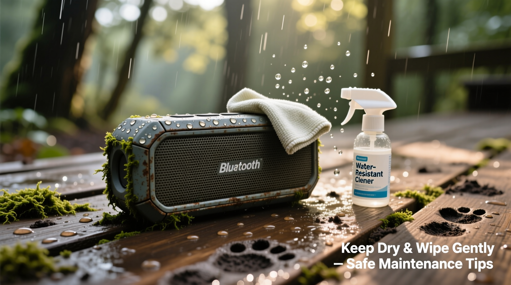 effective methods to safely clean and maintain your outdoor bluetooth speaker after use