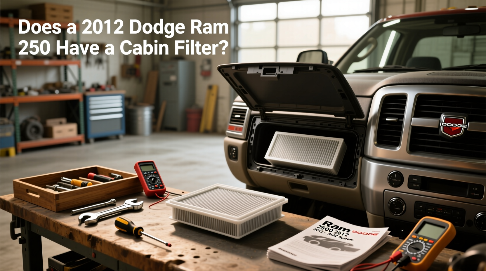 2012 Ram 2500 Cabin Air Filter Guide
