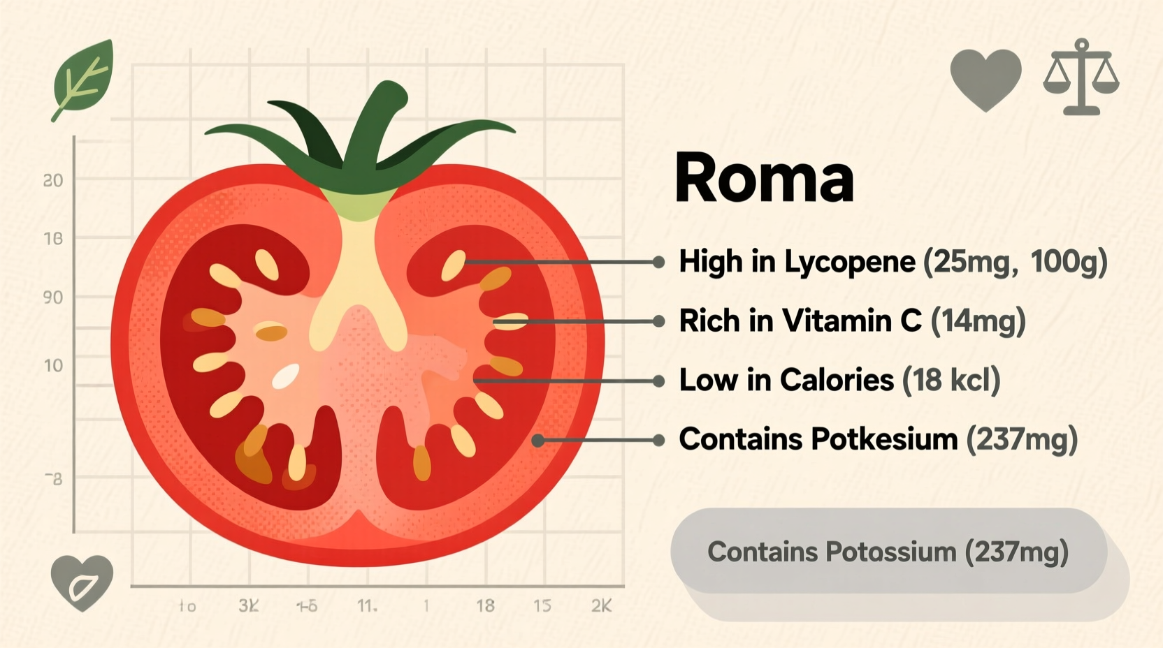 tomato roma nutrition