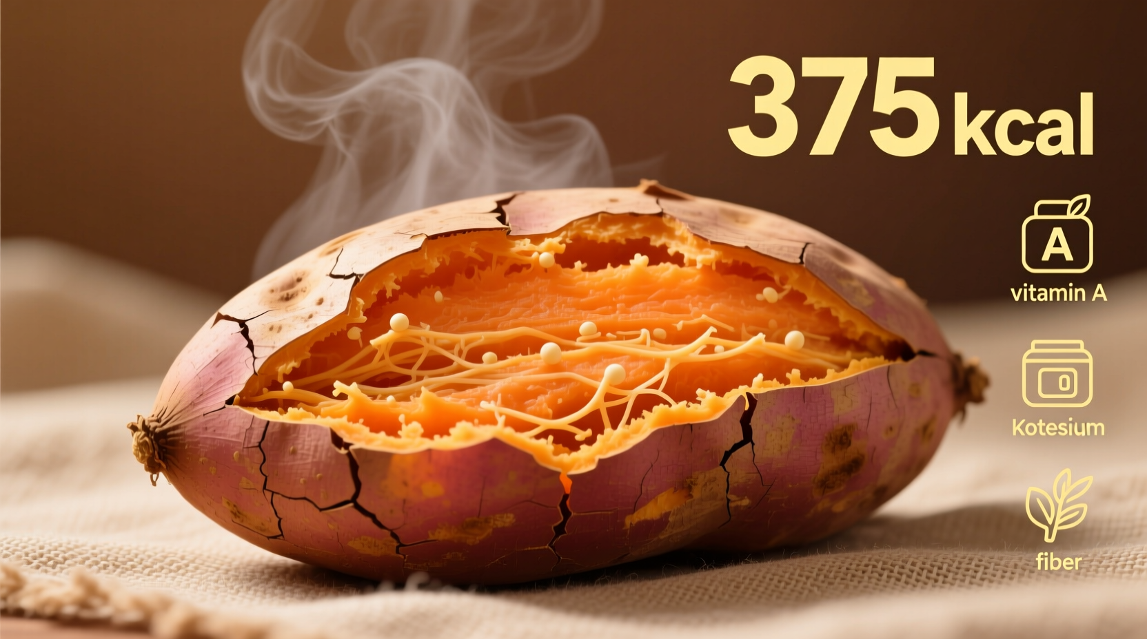 Large Sweet Potato Calories: 162 in 180g Serving