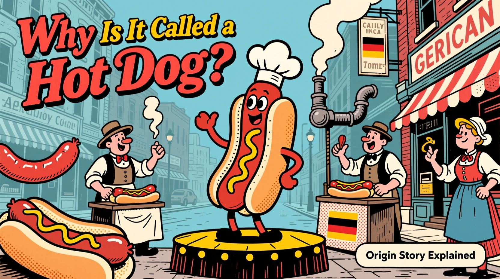 why is it called a hot dog the history origin explained