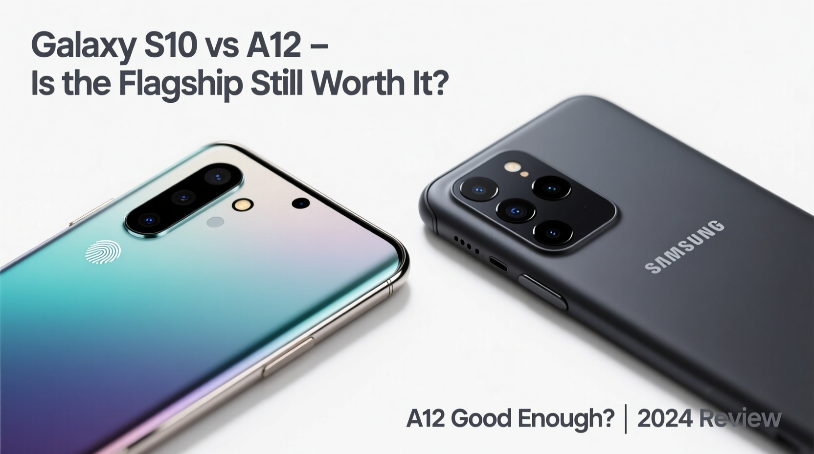 galaxy s10 vs a12 is the older flagship still worth it or is the a12 good enough 2