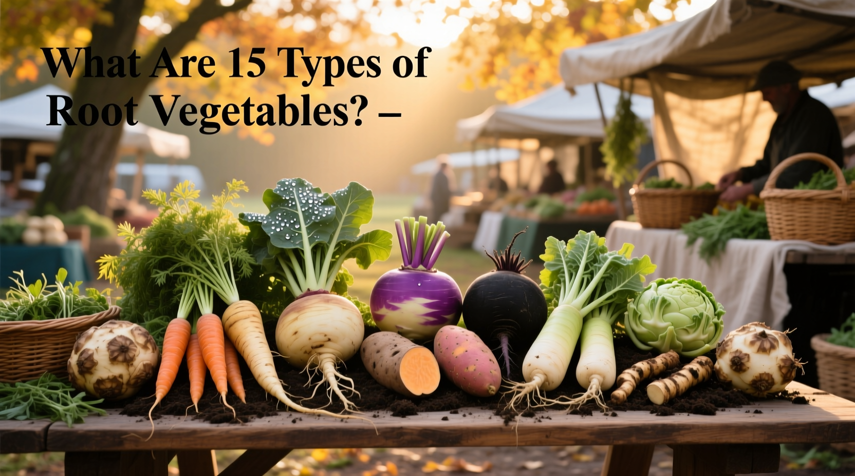 15 types of root vegetables explained