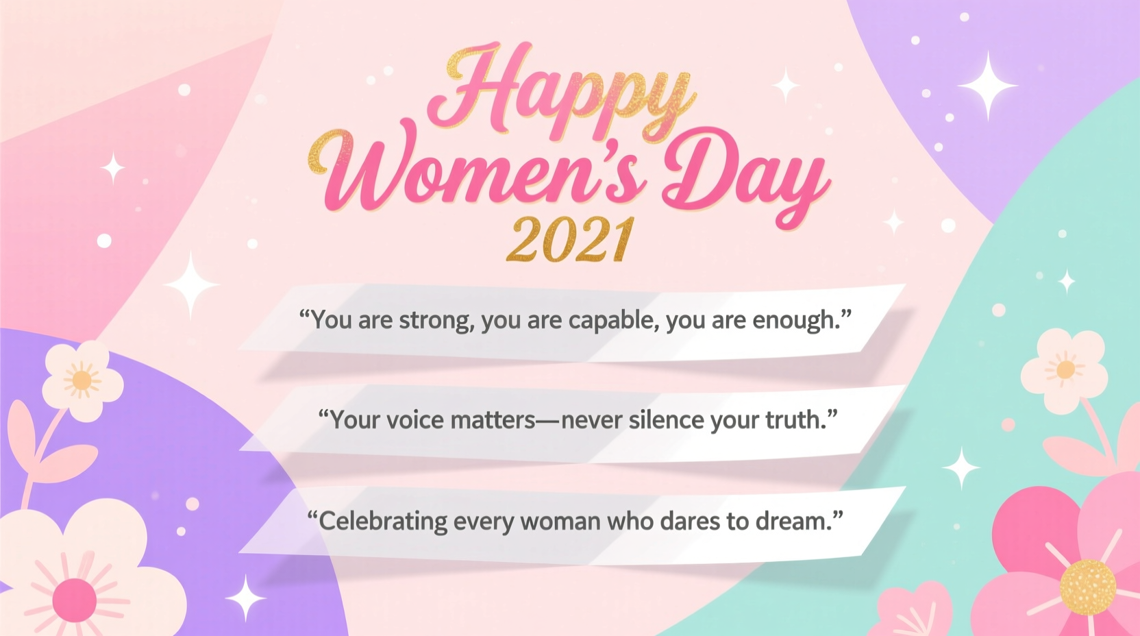 happy womens day 2021 quotes