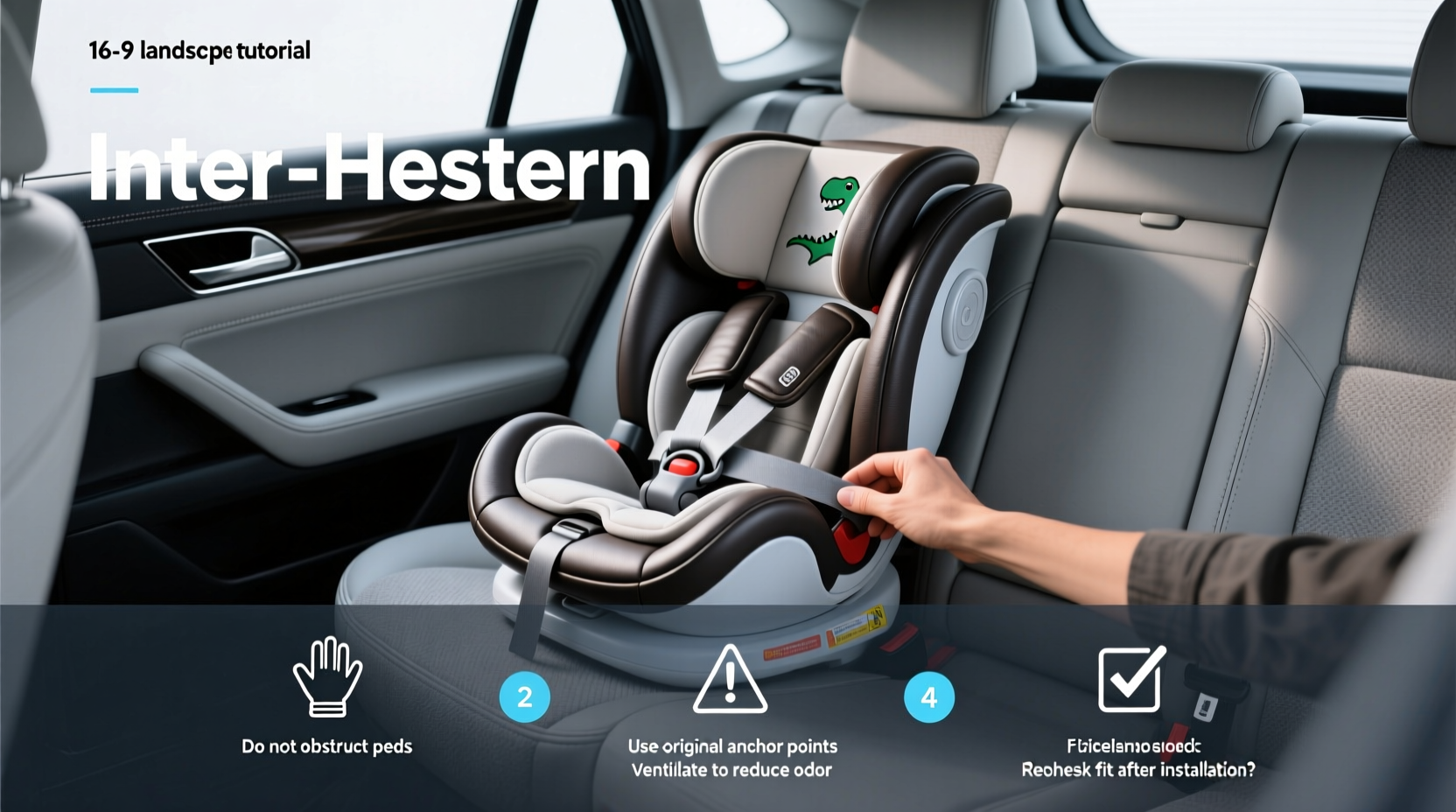 dinosaur carseat