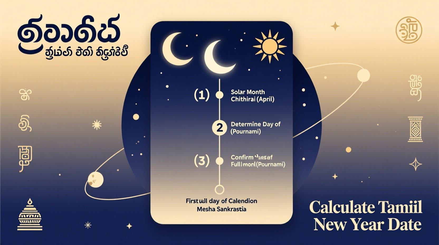 how to calculate tamil new year