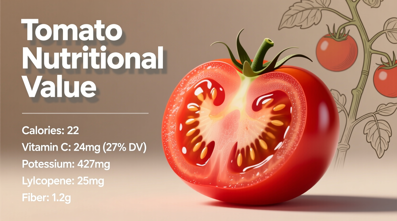 Tomato Nutritional Value: Complete Facts & Benefits