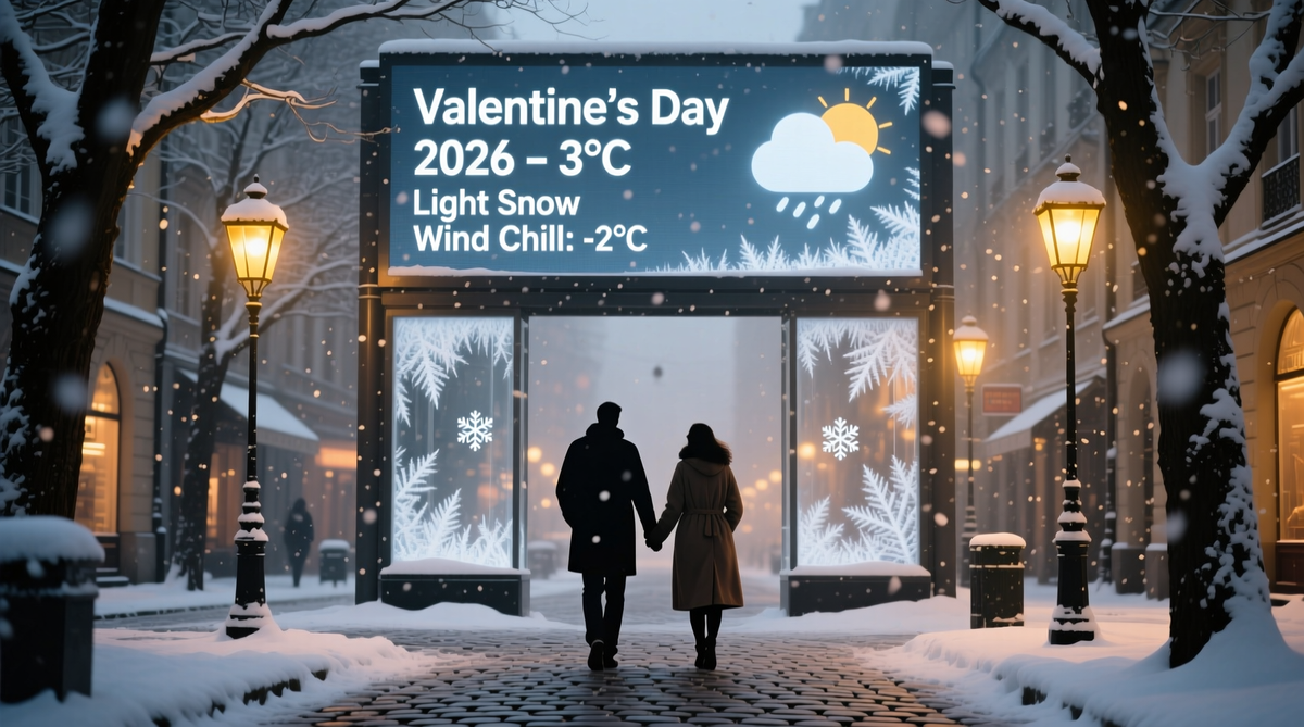 Will It Be Cold on Valentine's Day 2026?