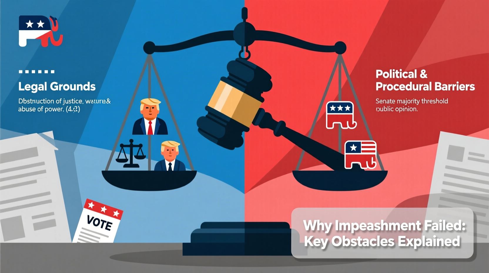 trump not impeached reasons and potential obstacles explained
