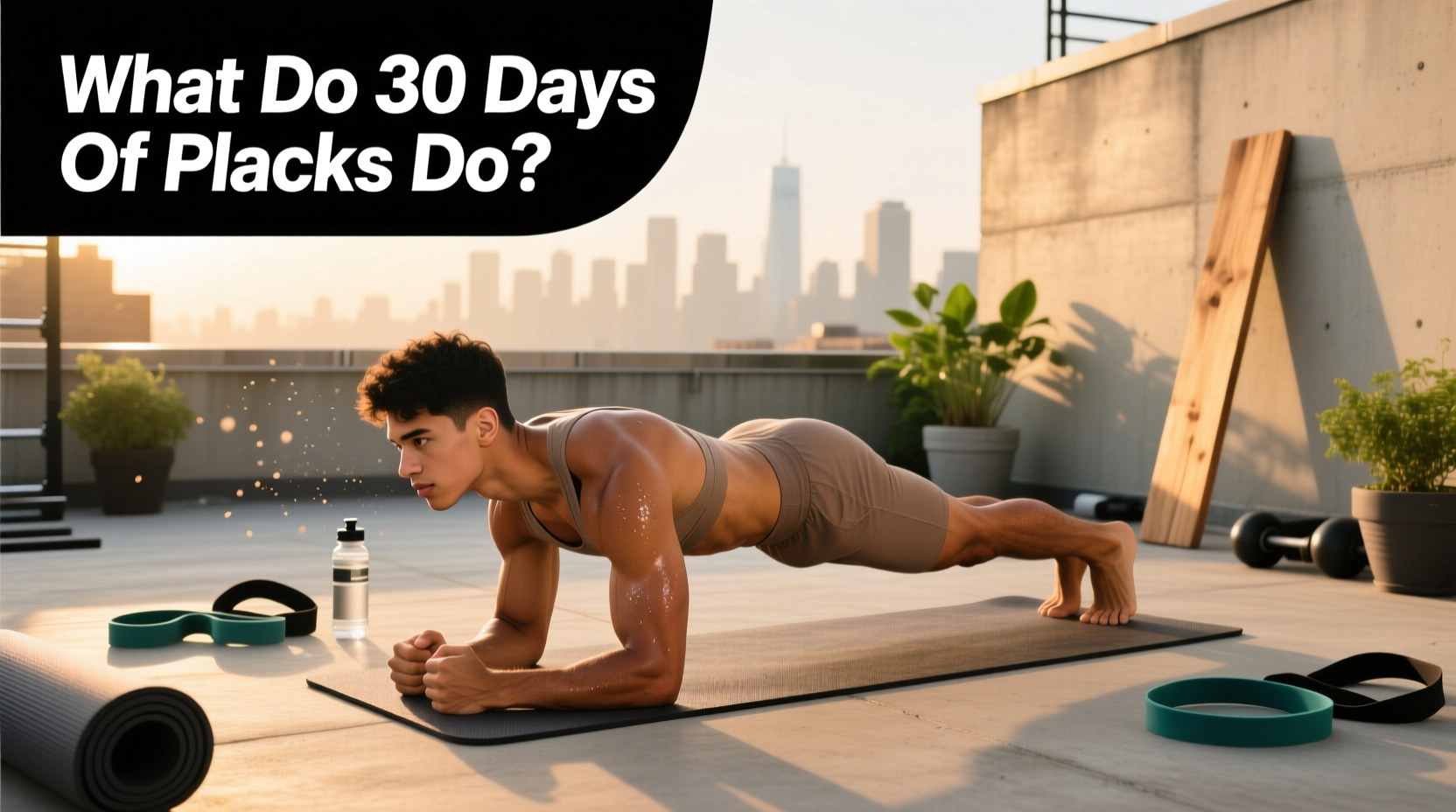 30 day plank challenge for core weight loss