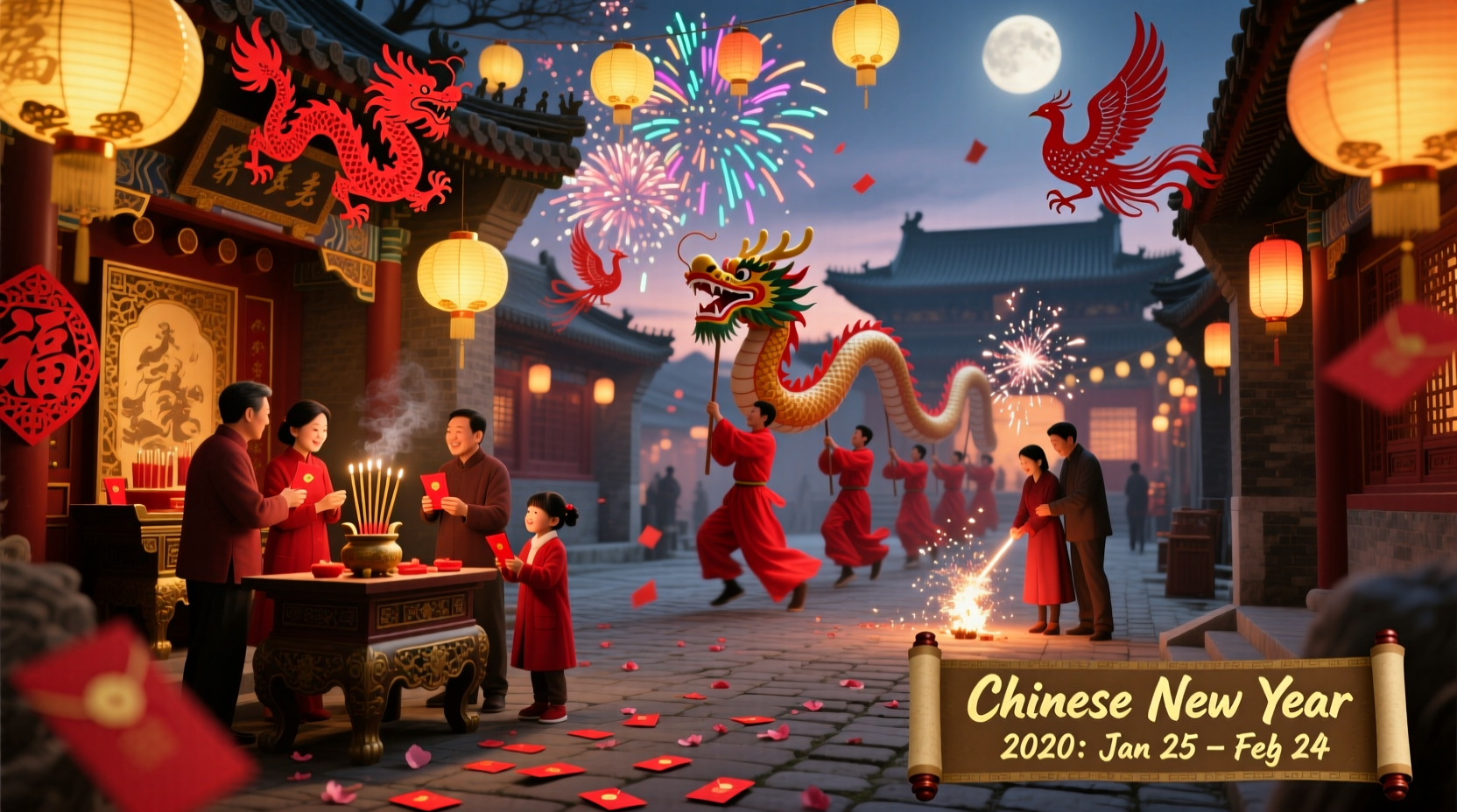 what are the dates for chinese new year 2020