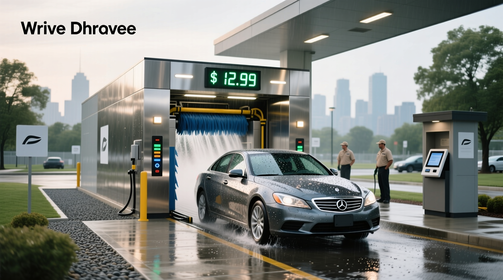How Much Does a Drive-Through Car Wash Machine Cost?