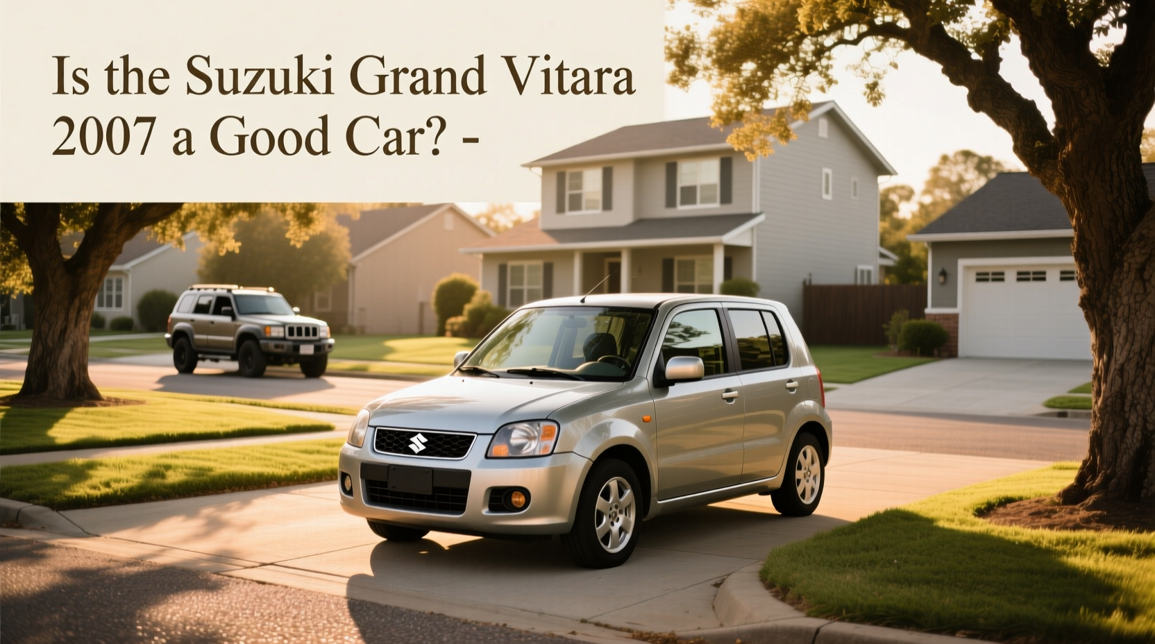 2007 suzuki reno vs grand vitara which holds up 