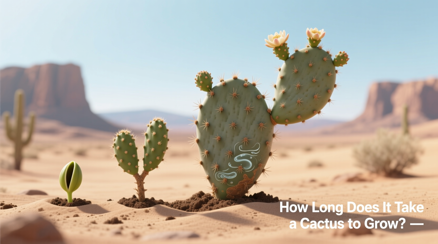 How Long Does It Take a Cactus to Grow?