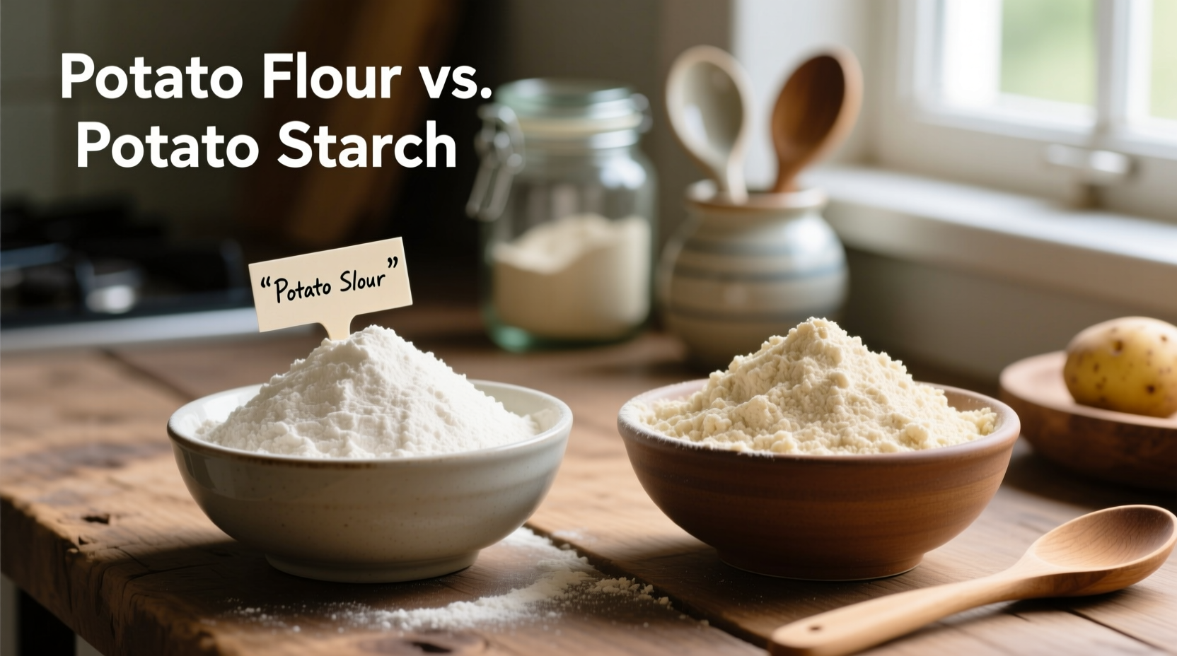 Substitute Potato Flour for Potato Starch: When It Works