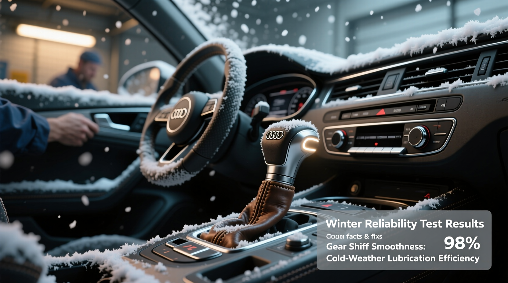 audi a5 winter gear stick reliability