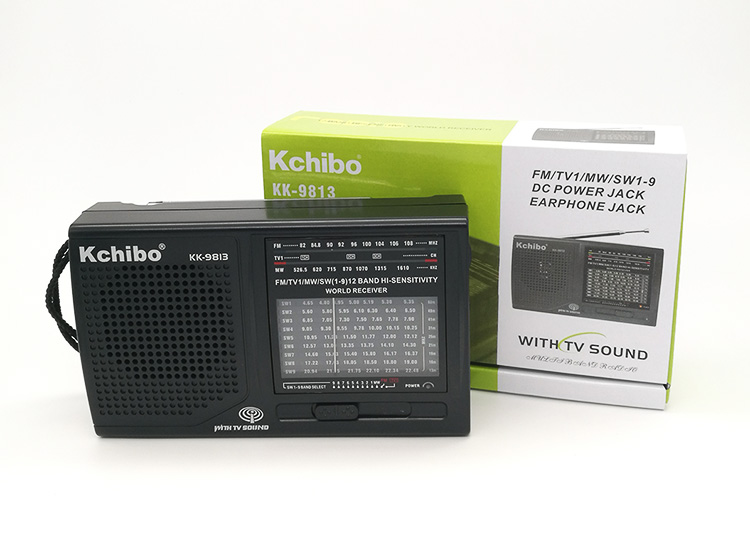 National FM/TV 1-3H ラジオ National ／白黒テレビ ／FM・AMラジオ・時計／1983年製／TR