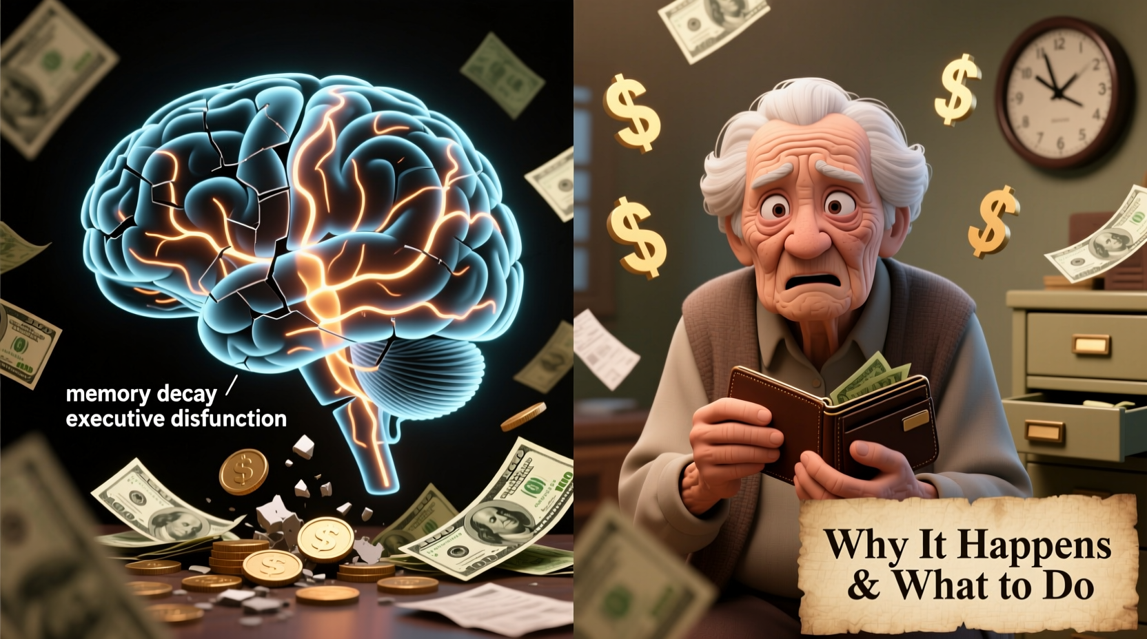 dementia and money obsession why it happens what to do