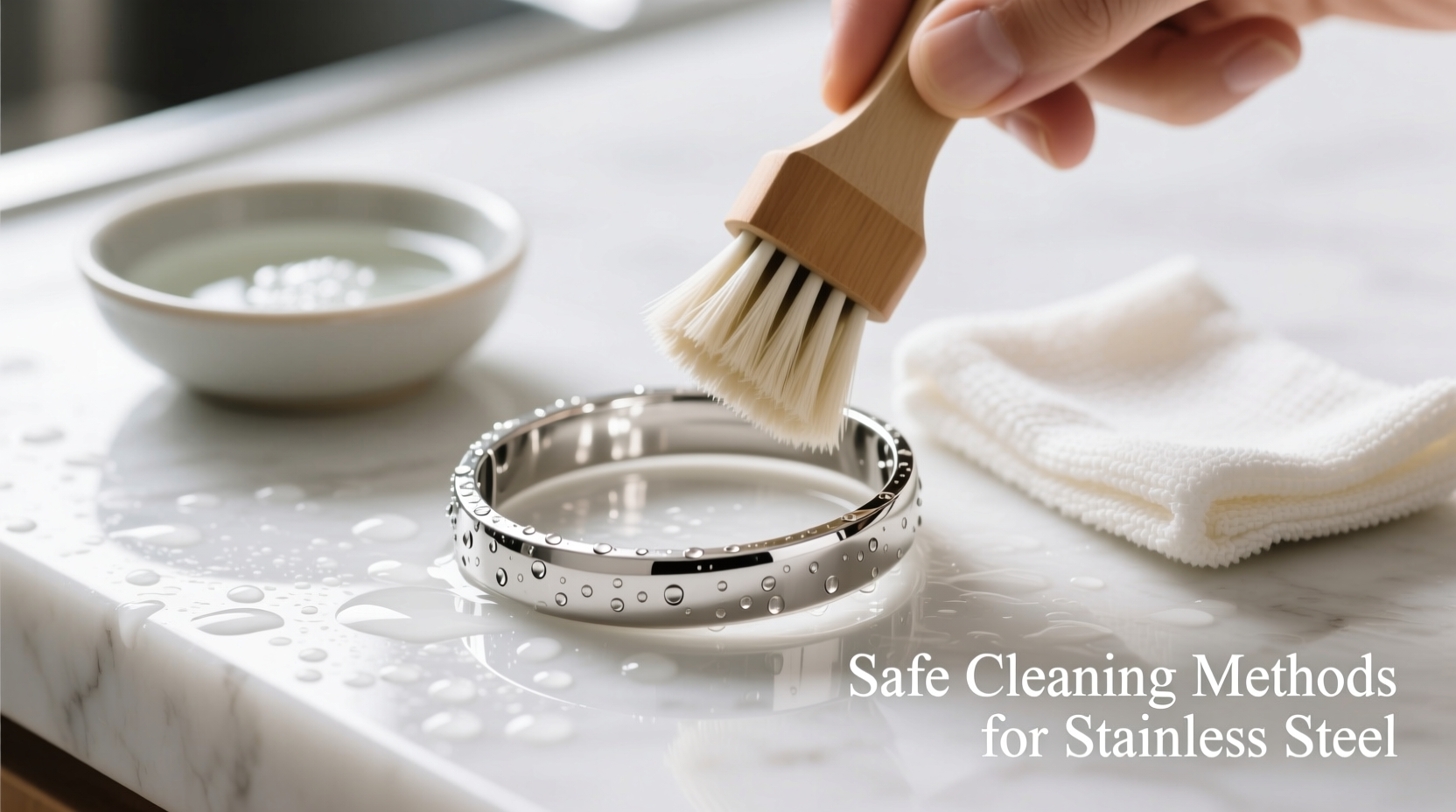 safe and effective methods to clean stainless steel bracelets without causing damage