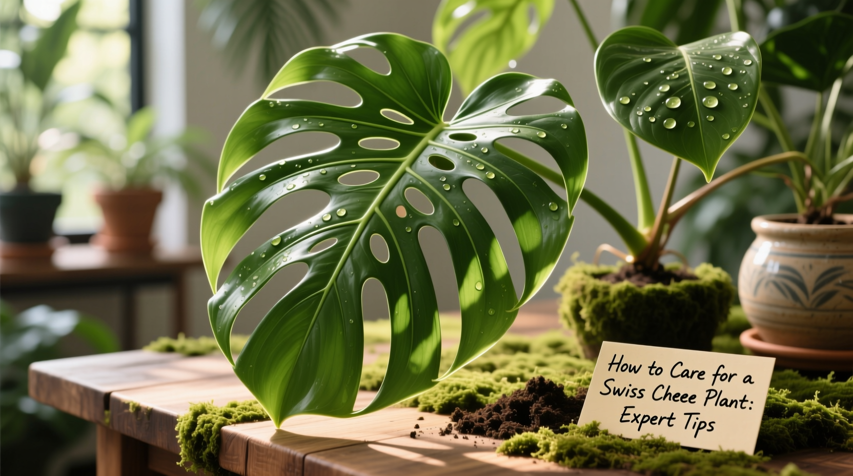 how to care for a swiss cheese plant