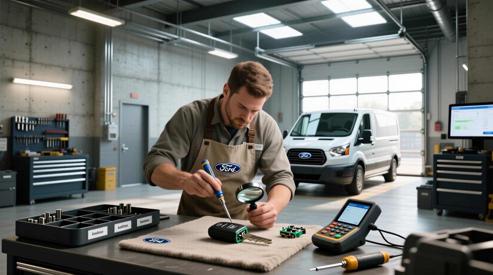 How to Repair a Ford Transit Blue Key Fob at Home