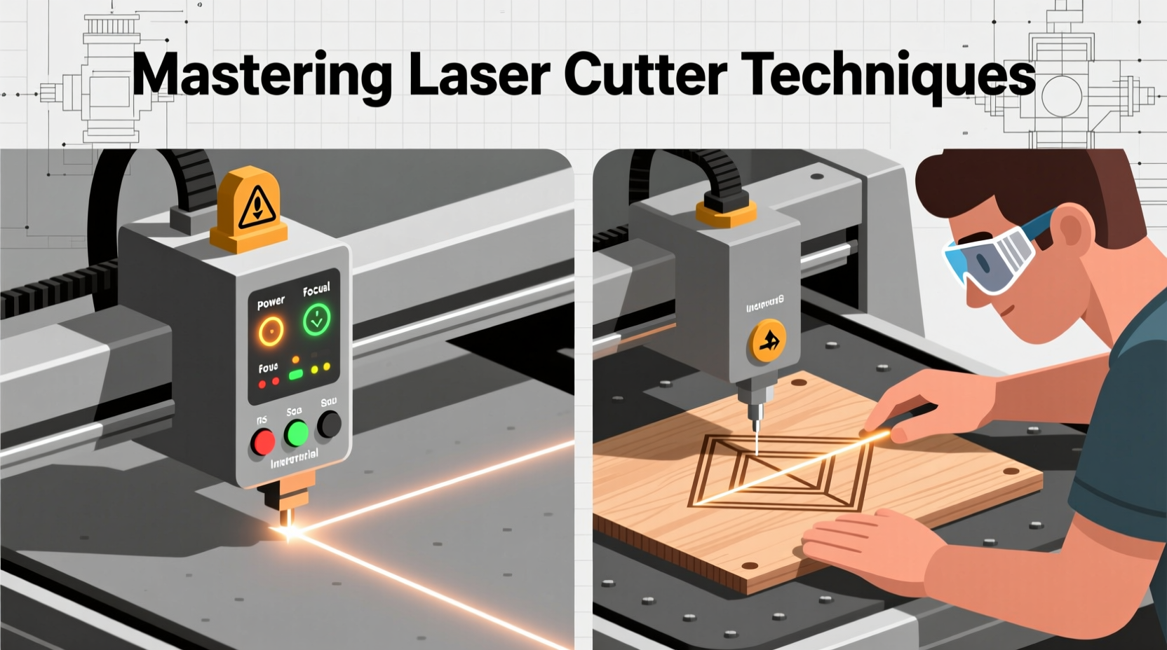 mastering laser cutter techniques a practical guide to safe and effective operation
