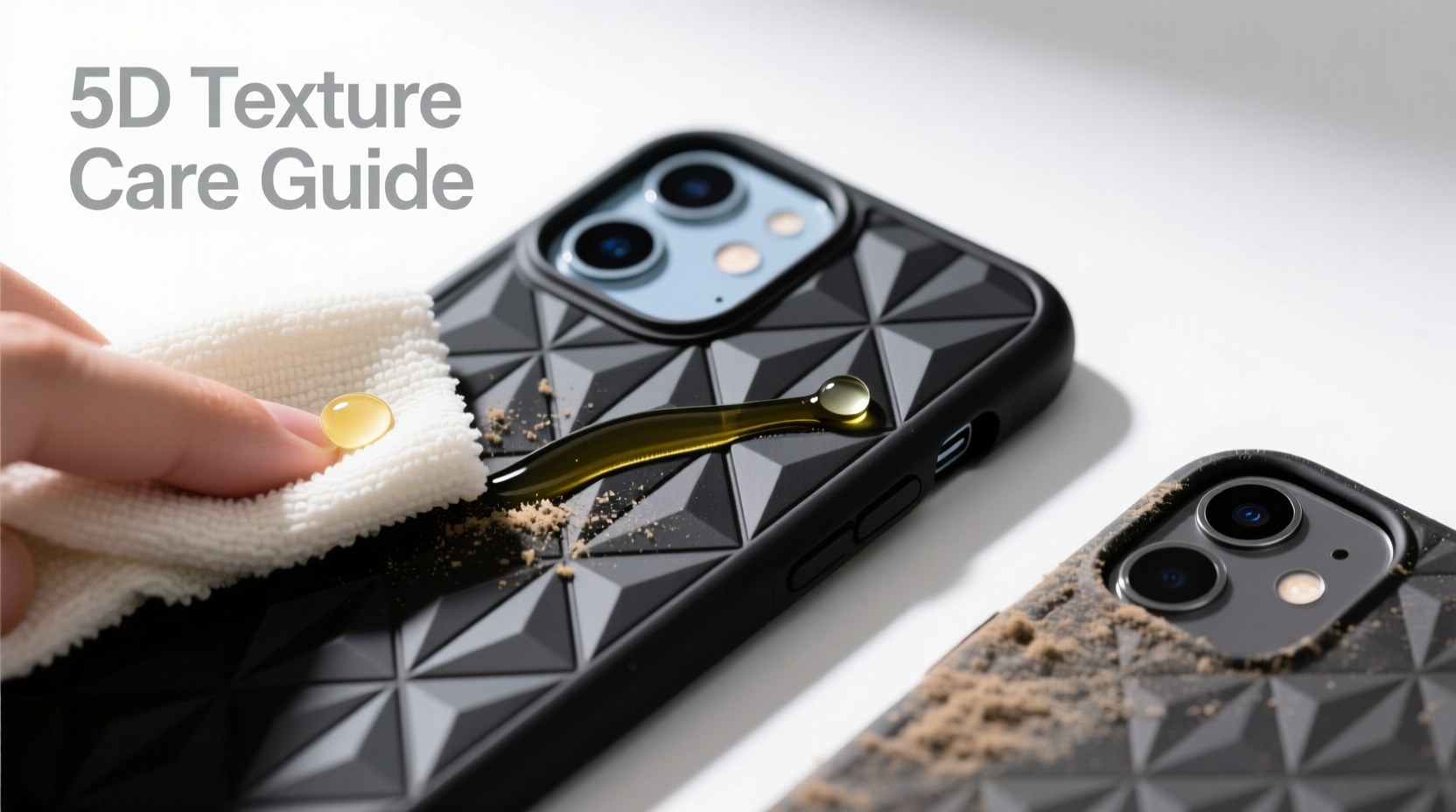 effective methods to deep clean and maintain your 5d textured phone case