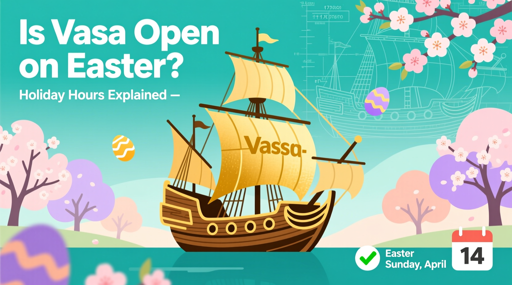 is vasa open on easter