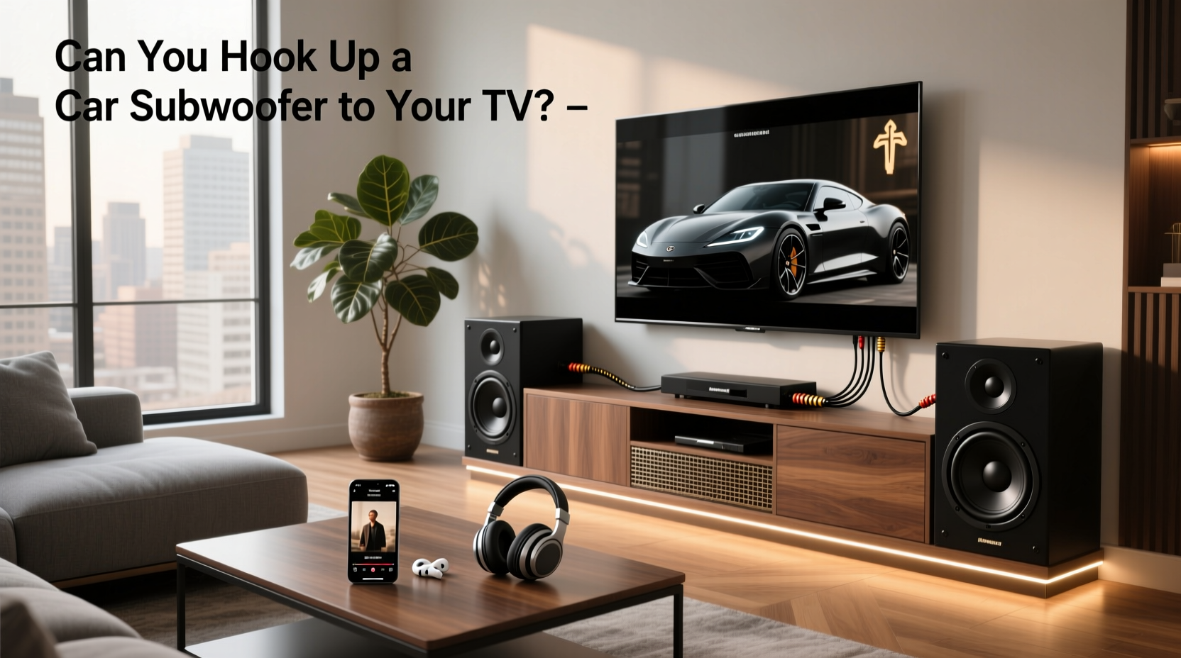 How to Use a Car Subwoofer with Your TV: Complete Guide