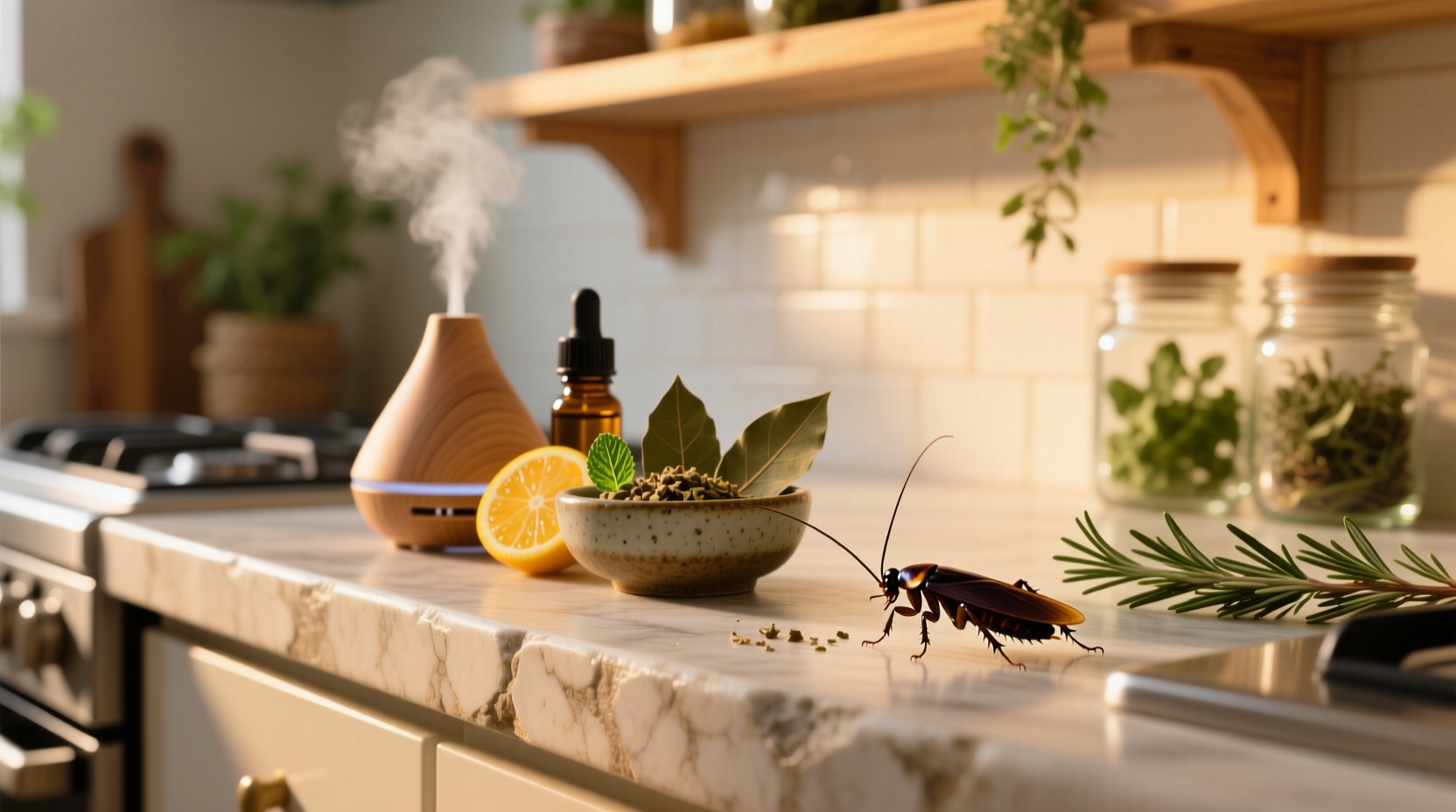 how to get rid of roaches naturally