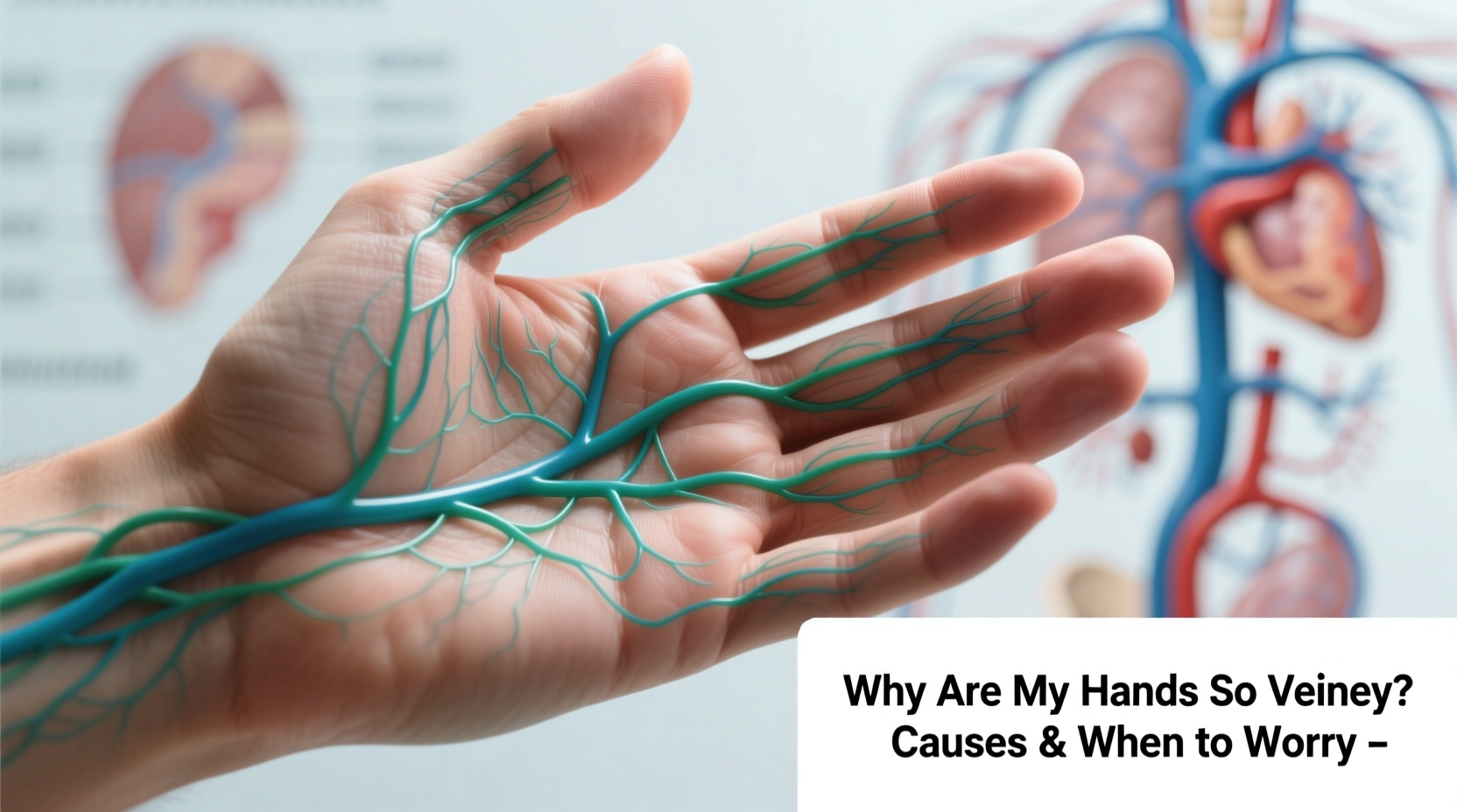 why are my hands so veiny causes when to worry