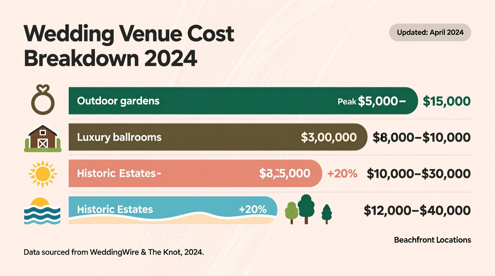 how much do wedding venues cost