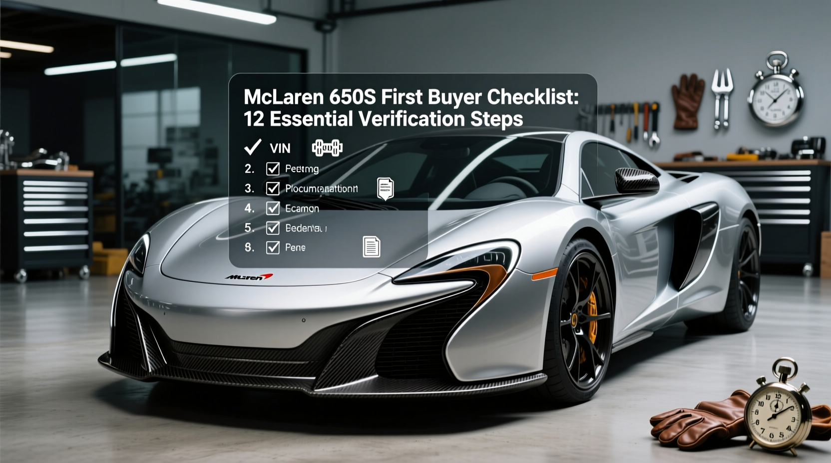 650s first buyer checklist