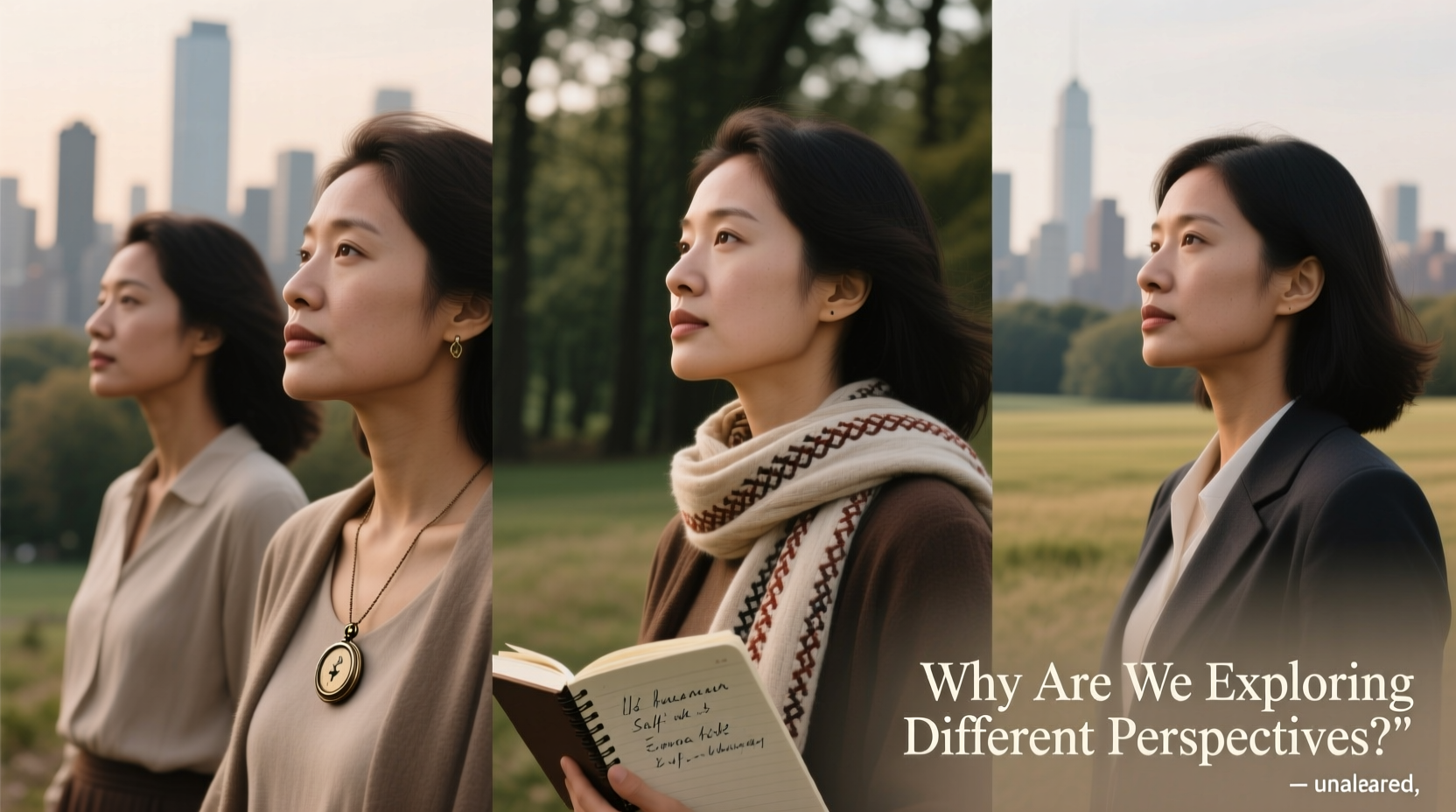 why are women exploring different perspectives issues