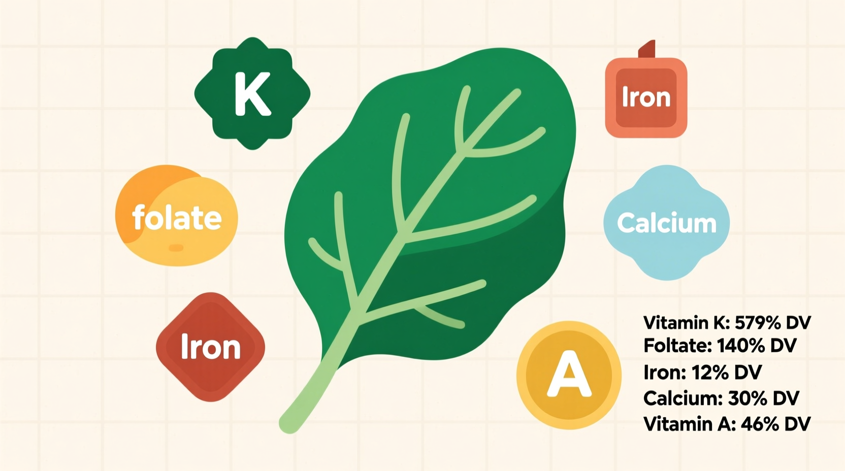 nutrients for spinach