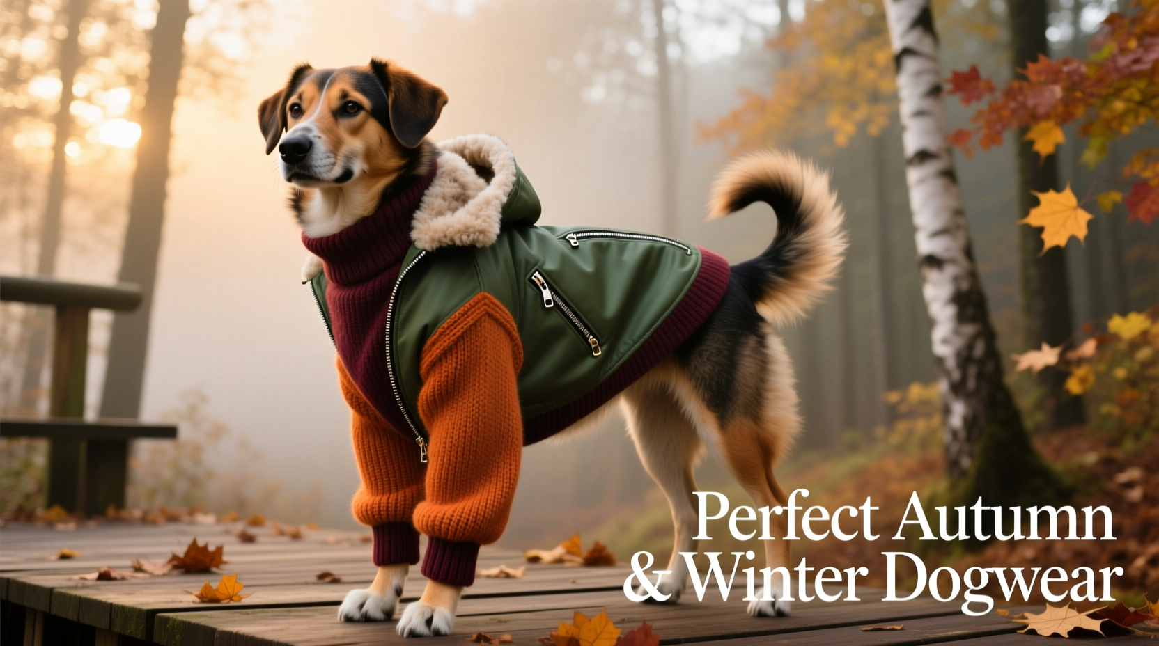 how to select the perfect autumn and winter dog clothes for comfort and style