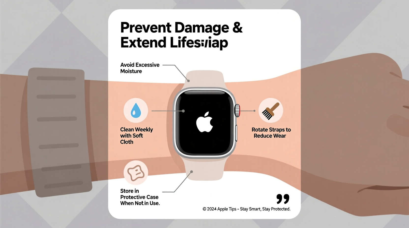 effective strategies to prevent damage and extend the life of your iphone watch strap