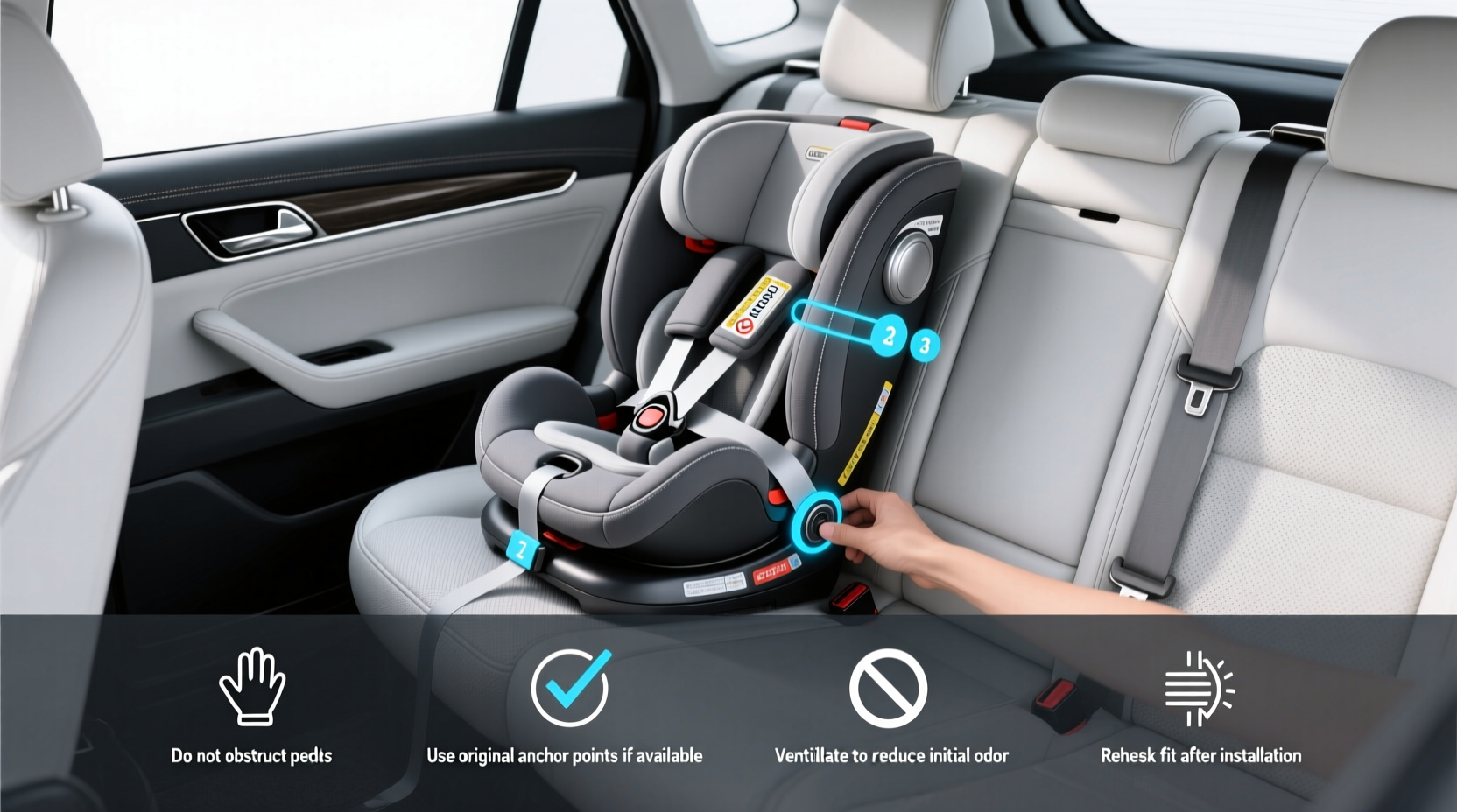 child car seat isofix or not