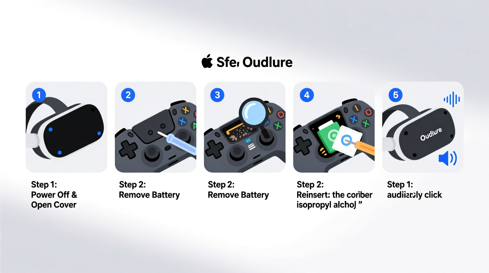 step by step guide to safely open and maintain your oculus controller