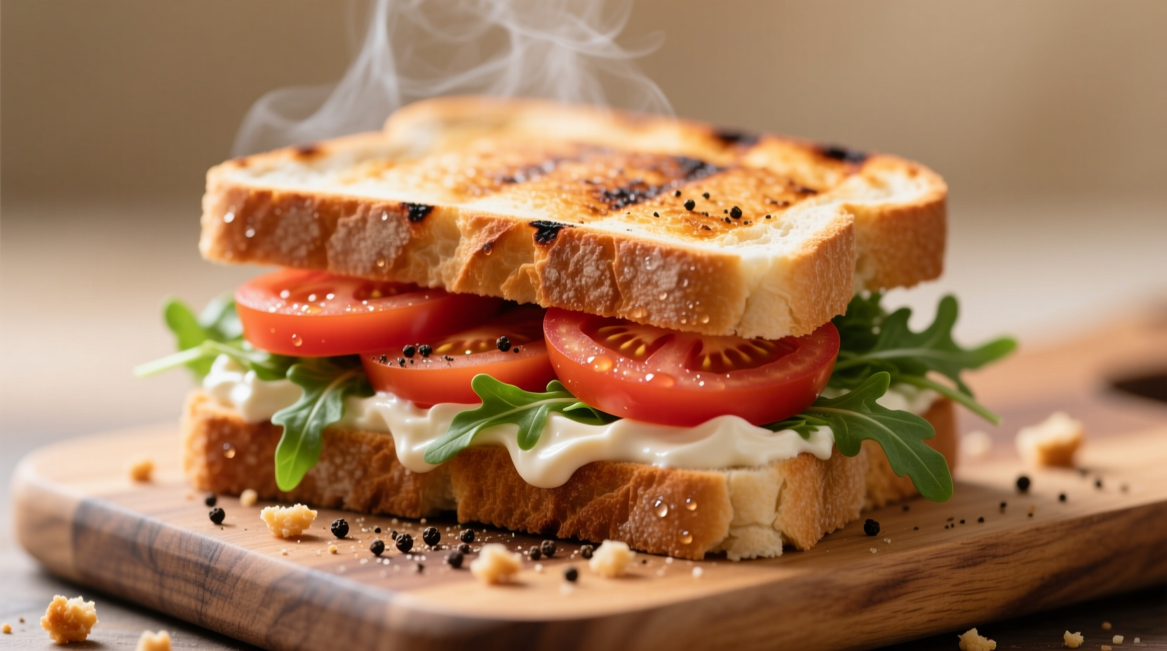 the tmt tomato mayo toast sandwich recipe