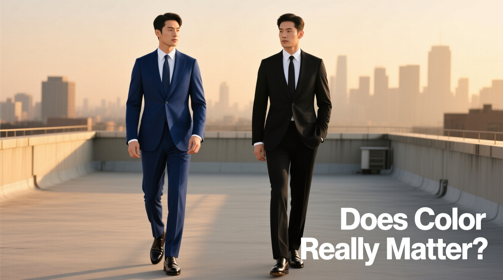 navy blue vs black blazer does the color really matter for looking sharp