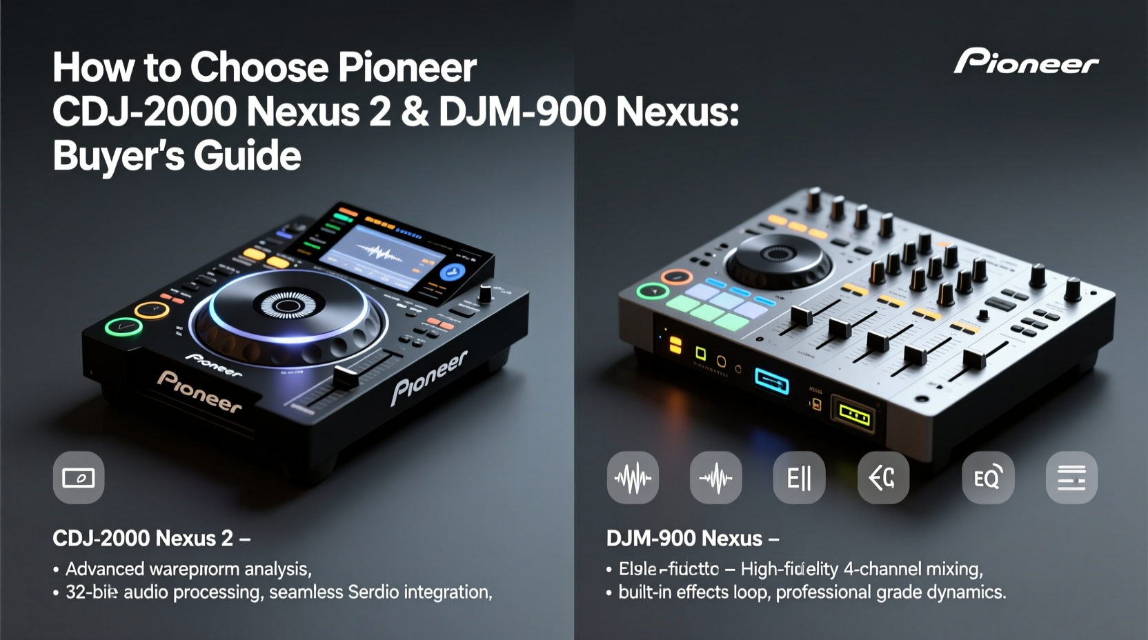 pioneer cdj 2000 nexus 2 djm 900 nester