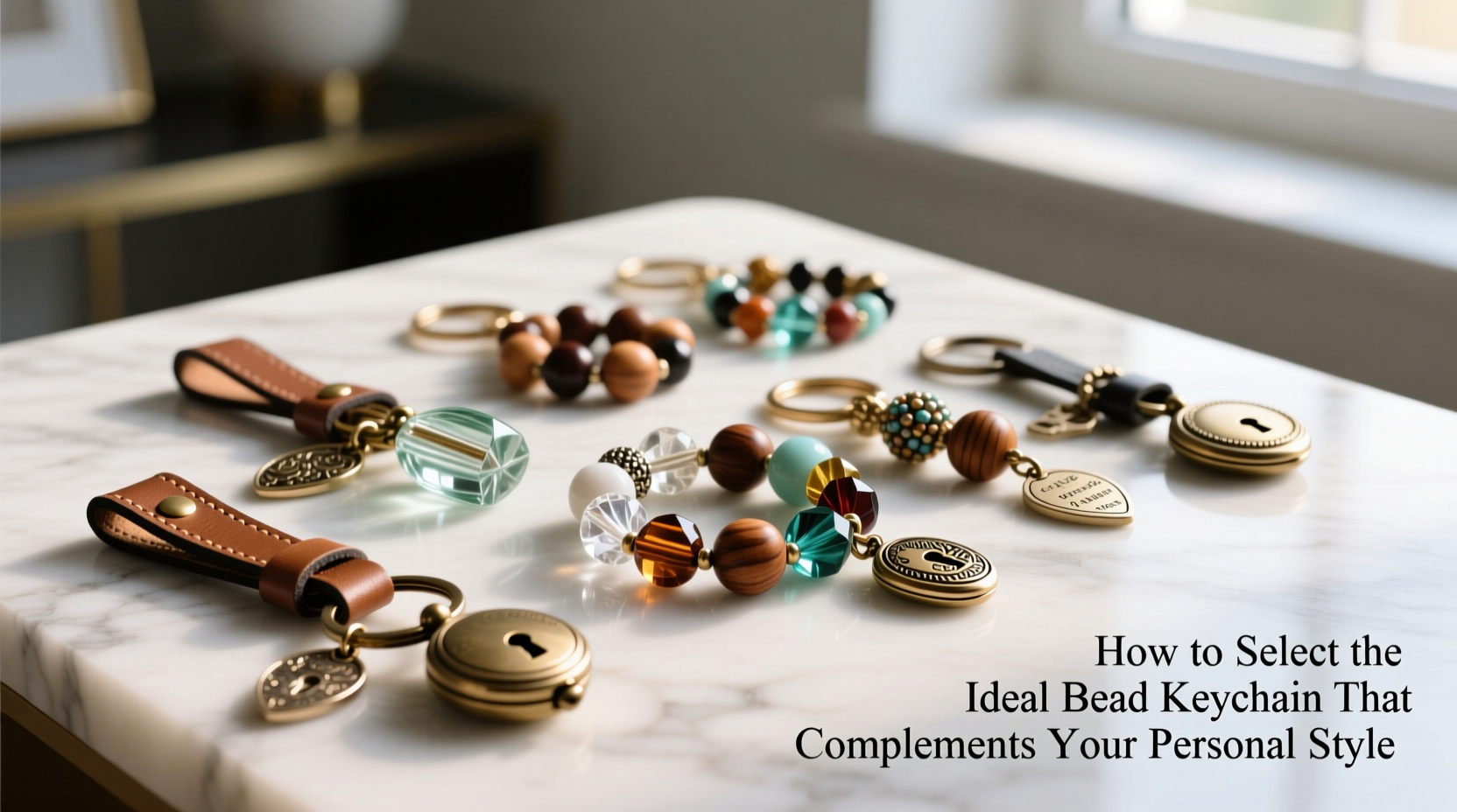 how to select the ideal bead keychain that complements your personal style