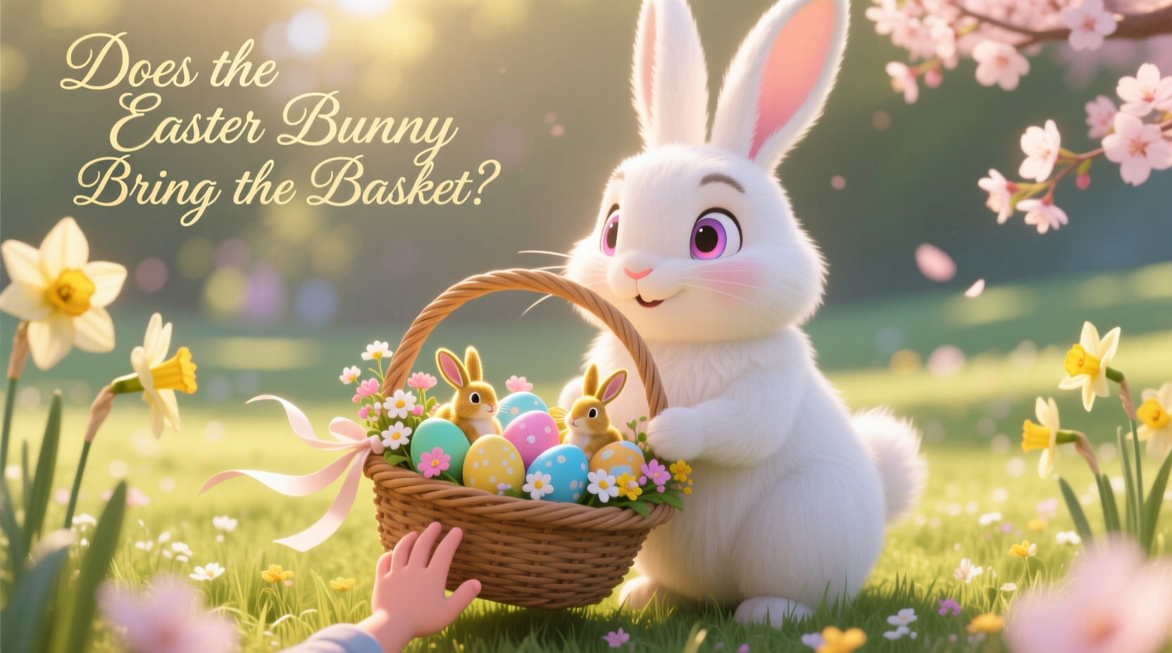 does the easter bunny bring the basket