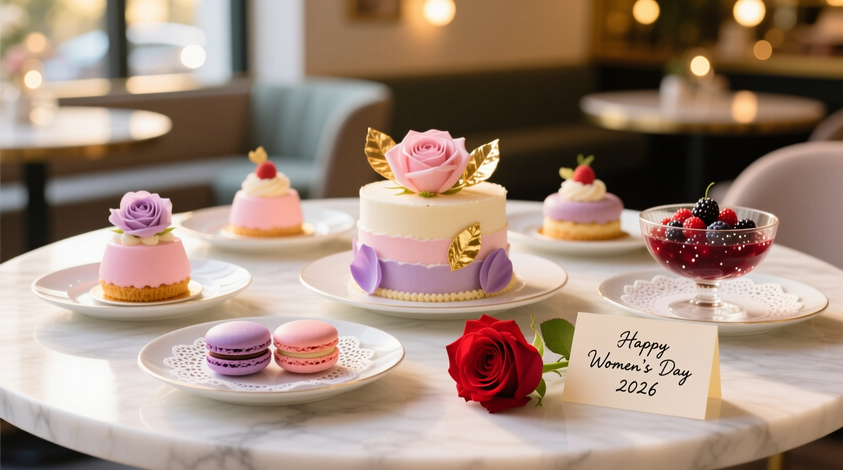 womens day desserts