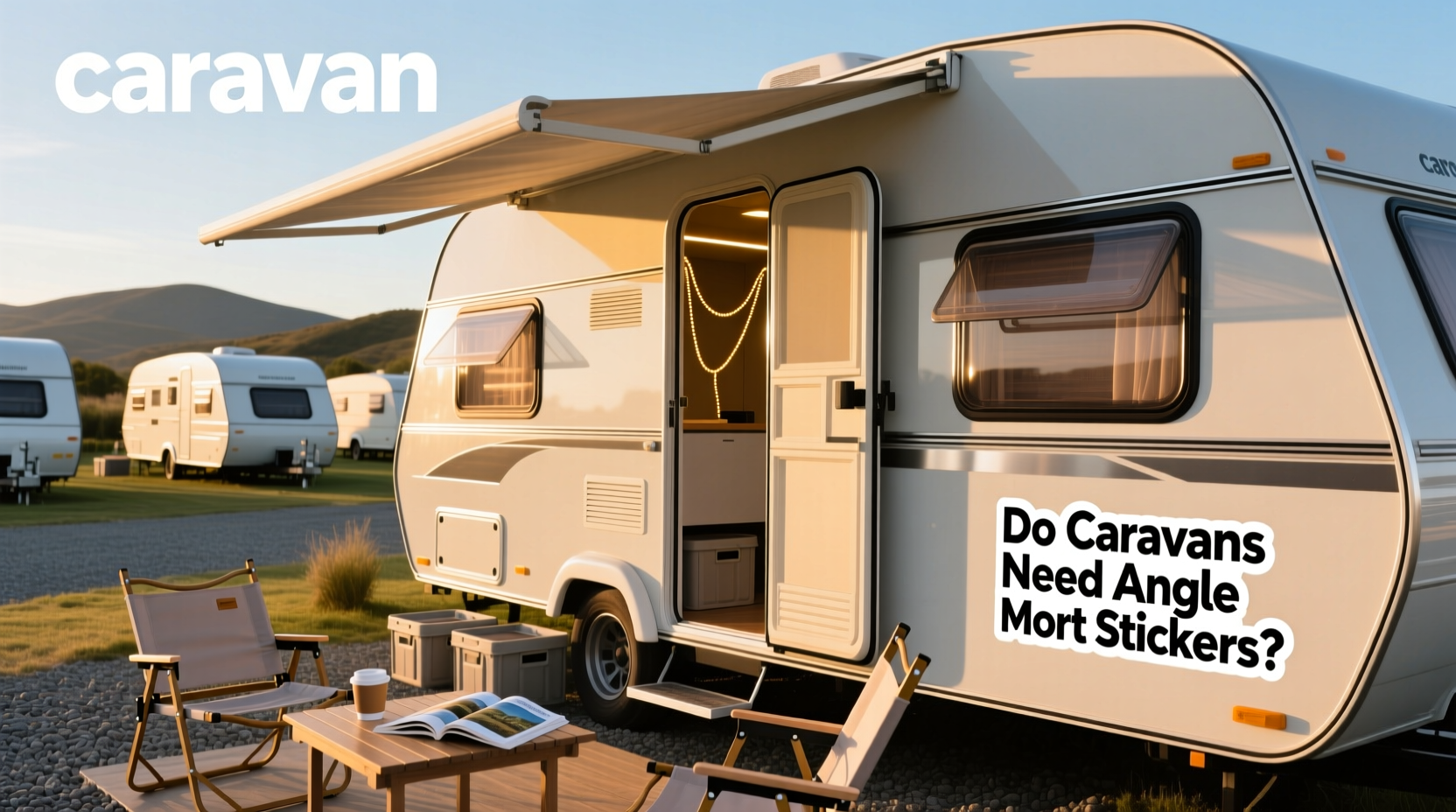How to Choose Caravan Sticker: Do Caravans Need Angles Morts Stickers?