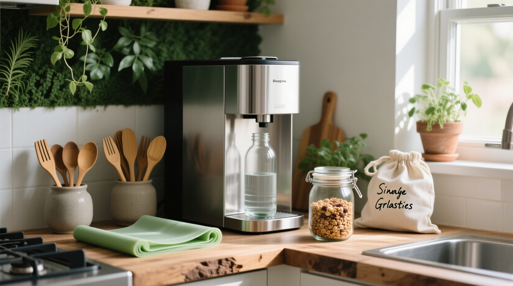 how to reduce single use plastic in your kitchen
