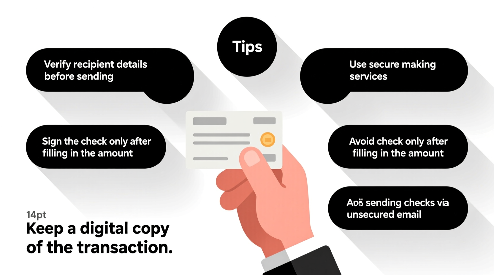 essential tips for sending a check securely and efficiently