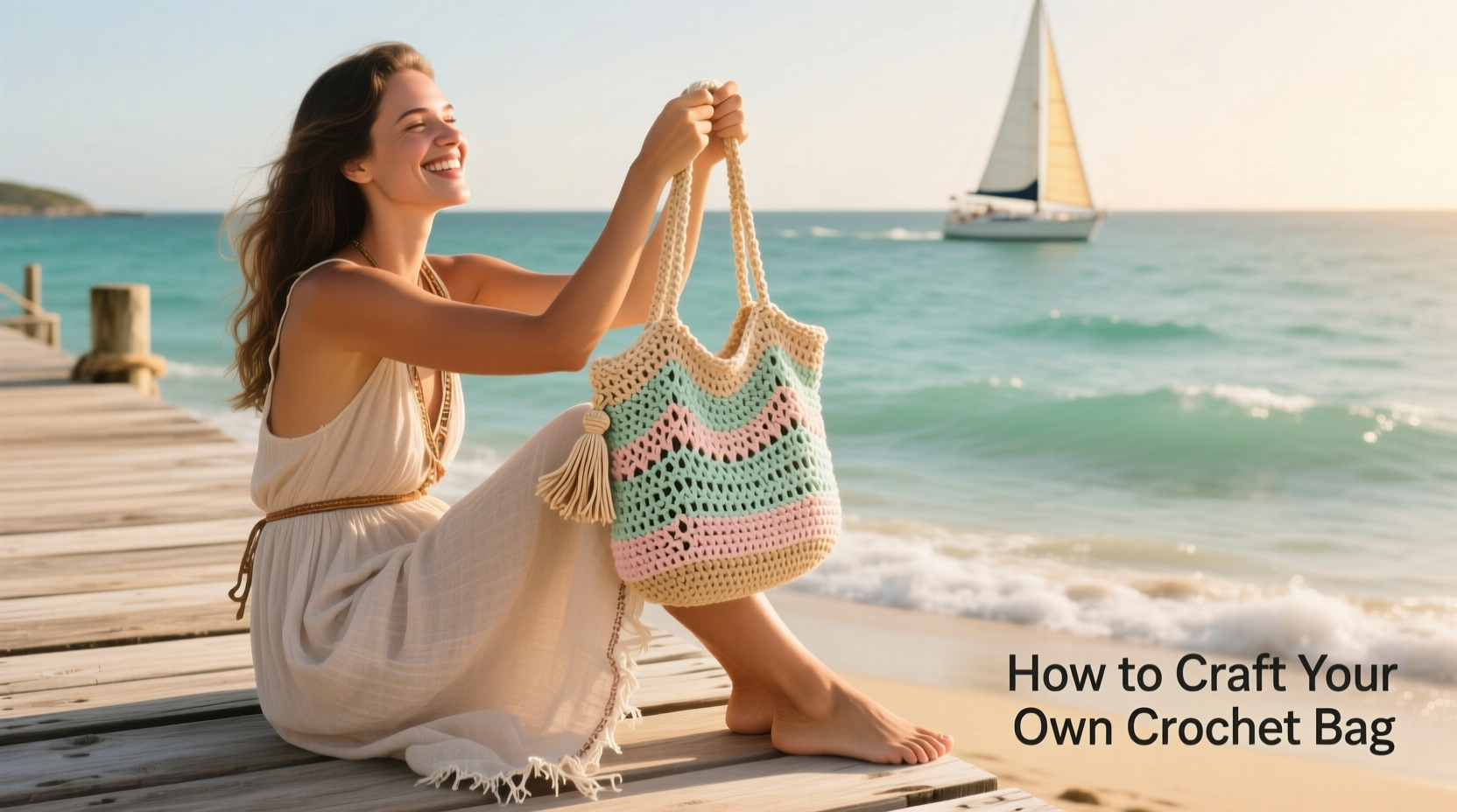 effortless vacation style how to craft and style your own crochet bag for any getaway