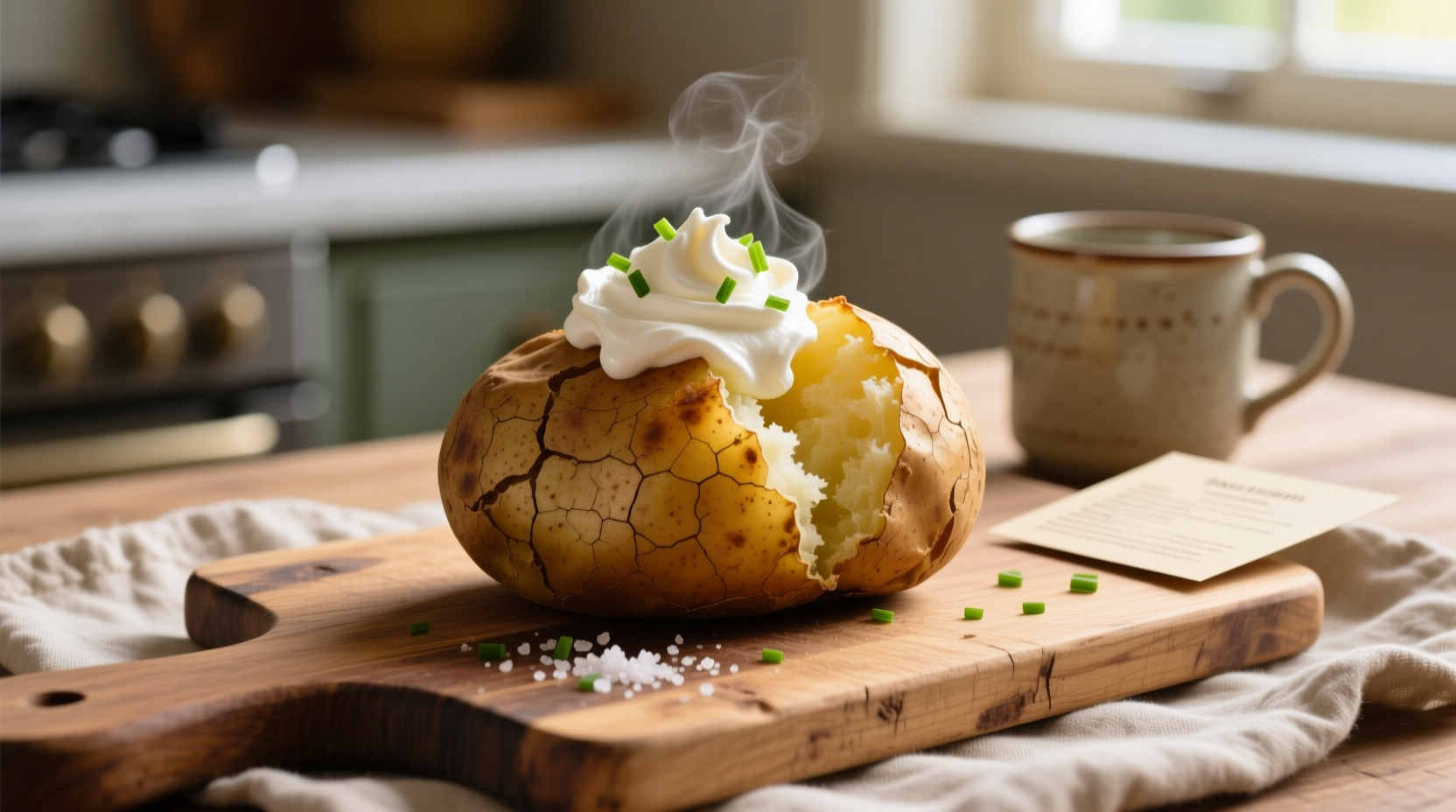 jacket potato and